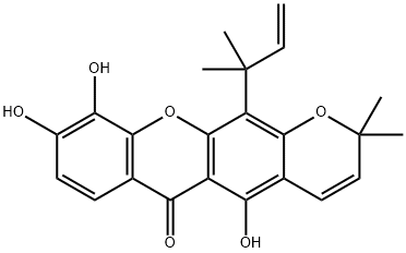 MACLURAXANTHONE 结构式