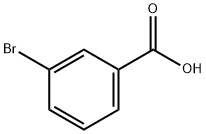 3-溴苯甲酸 结构式