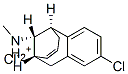 (5alpha,9alpha,11S*)-[2-chloro-5,6,9,10-tetrahydro-5,9-methanobenzocycloocten-11-yl]methylammonium chloride  结构式