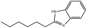 2-己基苯并咪唑 结构式