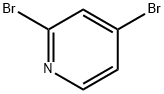 2,4-二溴吡啶 结构式