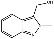(2-甲基-2H-吲唑-3-基)甲醇 结构式