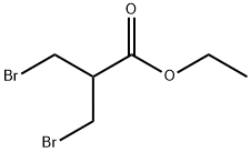 3-溴-2-(溴甲基)丙酸乙酯 结构式