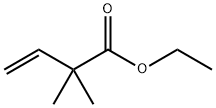 3-Butenoic acid, 2,2-diMethyl-, ethyl ester 结构式