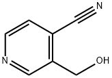 3-(HYDROXYMETHYL)ISONICOTINONITRILE 结构式