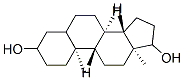 (8R,9S,10S,13S,14S)-10,13-dimethyl-2,3,4,5,6,7,8,9,11,12,14,15,16,17-tetradecahydro-1H-cyclopenta[a]phenanthrene-3,17-diol 结构式