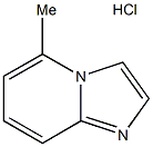5-甲基咪唑并[1,2-A]砒啶盐酸盐 结构式