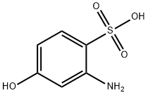 2-amino-4-hydroxybenzenesulfonic acid 结构式