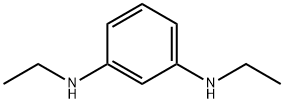 N1,N3-二乙基苯-1,3-二胺 结构式
