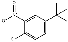 4-氯-3-硝基叔丁基苯 结构式