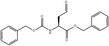 4-氧代-2-(S)-[(苄氧羰基)氨基]丁酸苄酯 结构式