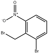 1-溴-2-溴甲基-3-硝基苯 结构式