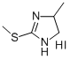4-METHYL-2-(METHYLTHIO)-4,5-DIHYDRO-1H-IMIDAZOLEHYDROIODIDE 结构式