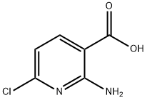 2-氨基-6-氯烟酸 结构式