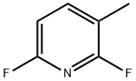 2,6-二氟-3-甲基吡啶 结构式