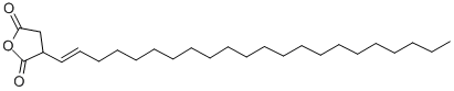 3-(二十二烯基)二氢-2,5-呋喃二酮 结构式