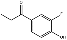 1-(3-氟-4-羟基苯基)丙-1-酮 结构式