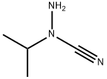 1-isopropylhydrazinecarbonitrile  结构式