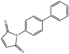 Maleimide, N-4-biphenylyl- 结构式