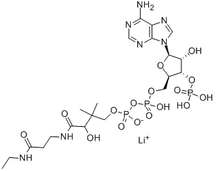 DESULFO COENZYME A 结构式