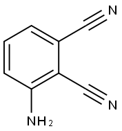 3-氨基邻苯二甲腈 结构式