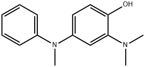 2-dimethylamino-4-(N-methylanilino)phenol 结构式