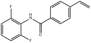 Benzamide, N-(2,6-difluorophenyl)-4-ethenyl- (9CI) 结构式