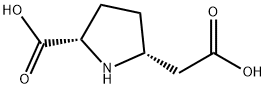 2-Pyrrolidineaceticacid,5-carboxy-,(2R,5S)-(9CI) 结构式