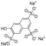 Sodium 2-Naphthol-3,5,7-Trisulfonate 结构式