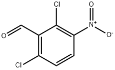 2,6-二氯-3-硝基苯甲醛 结构式
