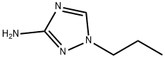 1-丙基-1H-1,2,4-三唑-3-胺 结构式