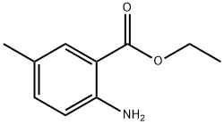 2-氨基-5-甲基苯甲酸乙酯 结构式