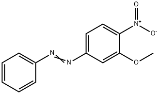 3-Methoxy-4-nitroazobenzene 结构式