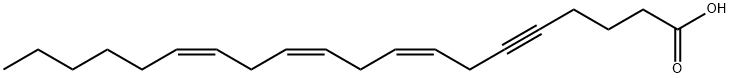 5,6-DEHYDROARACHIDONIC ACID 结构式