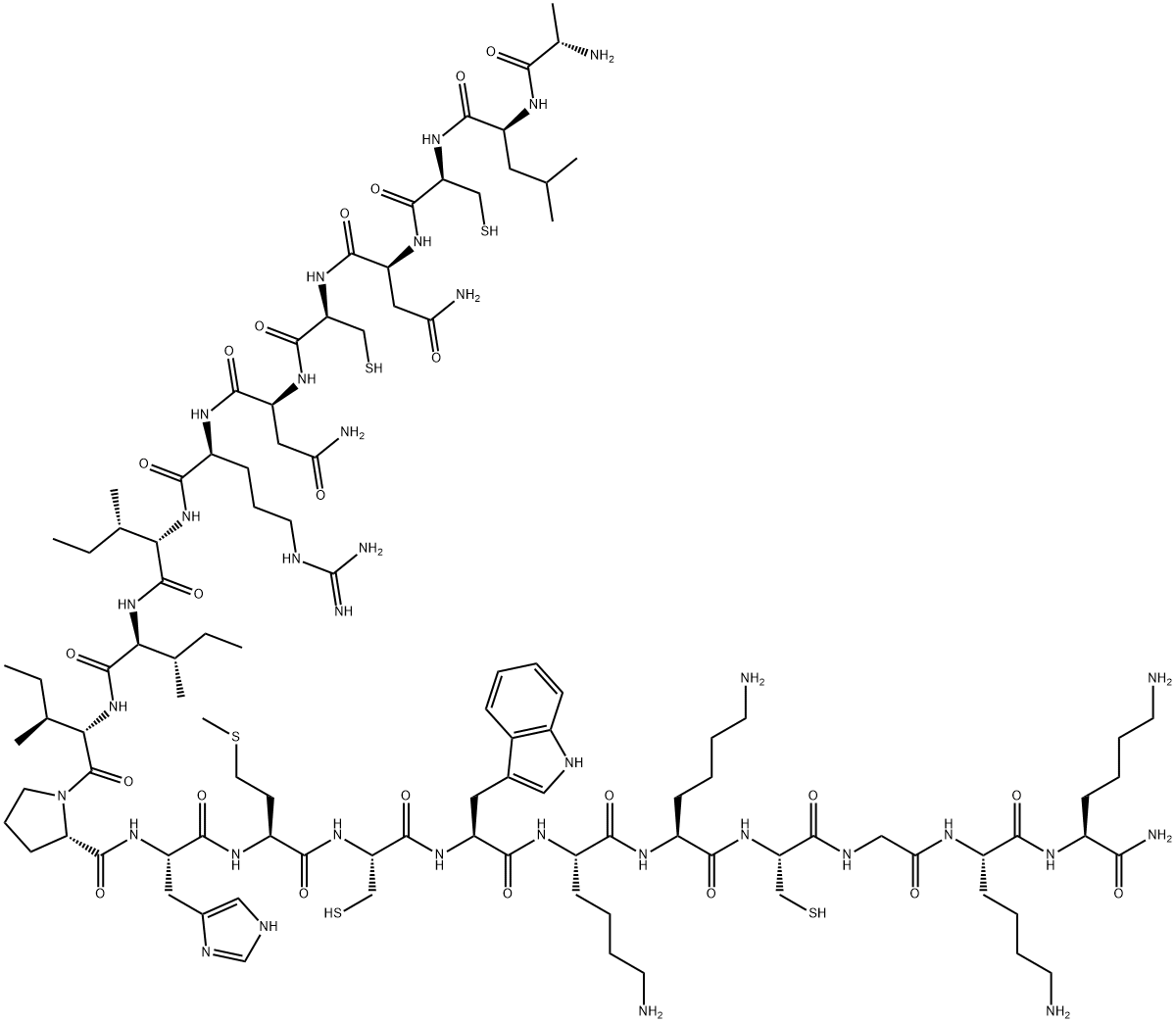 tertiapin 结构式