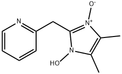 Pyridine, 2-[(1-hydroxy-4,5-dimethyl-3-oxido-1H-imidazol-2-yl)methyl]- (9CI) 结构式