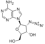 2'-AZIDO-D-ADENOSINE 结构式