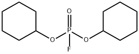 Fluoridophosphoric acid dicyclohexyl ester 结构式