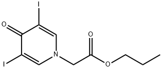 丙碘酮 结构式