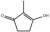 3-HYDROXY-2-METHYL-CYCLOPENT-2-ENONE 结构式