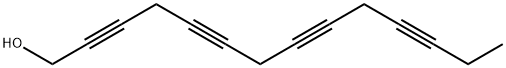 2,5,8,11-Tetradecatetrayn-1-ol 结构式