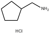 环戊基甲胺盐酸盐 结构式