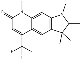 1,2,3,3,8-Pentamethyl-5-(trifluoromethyl)-2,3-dihydro-1H-pyrrolo[3,2-g]quinolin-7(8H)-one