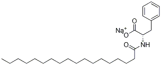N-十八酰基-L-苯丙氨酸-钠盐 结构式