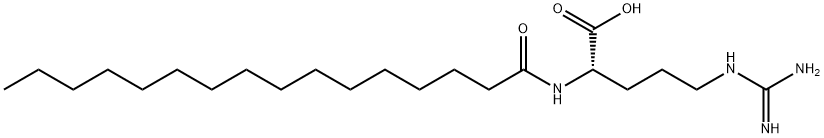 棕榈酰精氨酸 结构式