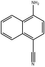 4-氨基-1-萘羧腈 结构式