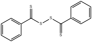 双(硫代苯甲酰基)二硫醚 结构式