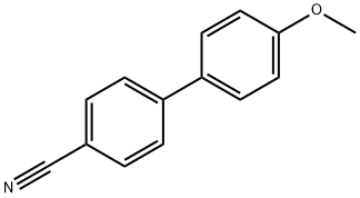 4-甲氧基-4'-氰基联苯 结构式