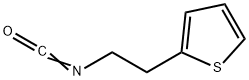 异氰酸-2-(2-噻吩基)乙基酯 结构式