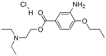 盐酸丙美卡因 结构式